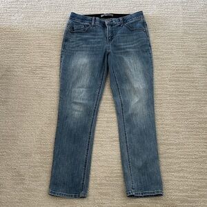Wit & Wisdom Straight Leg Blue Jeans
